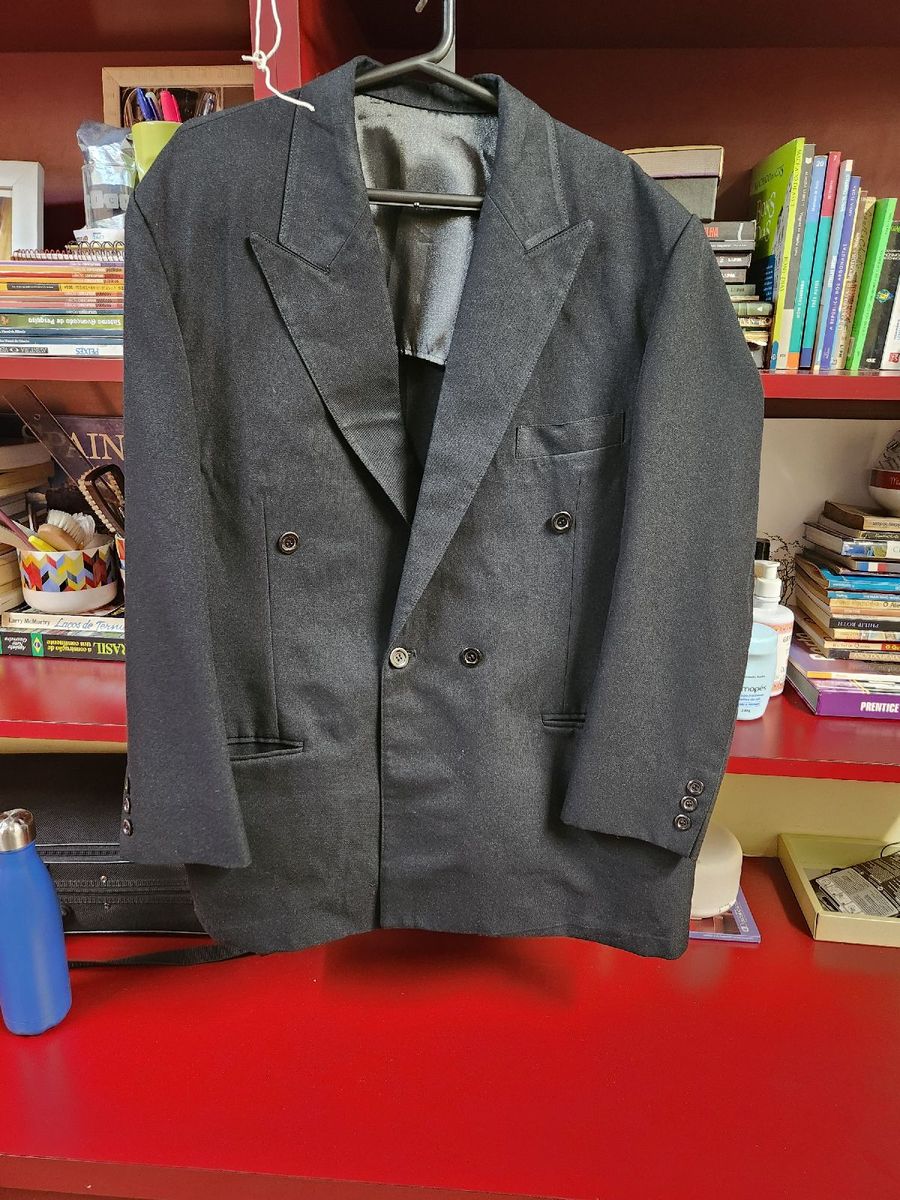 Antes — Look completo — blazer editorial
